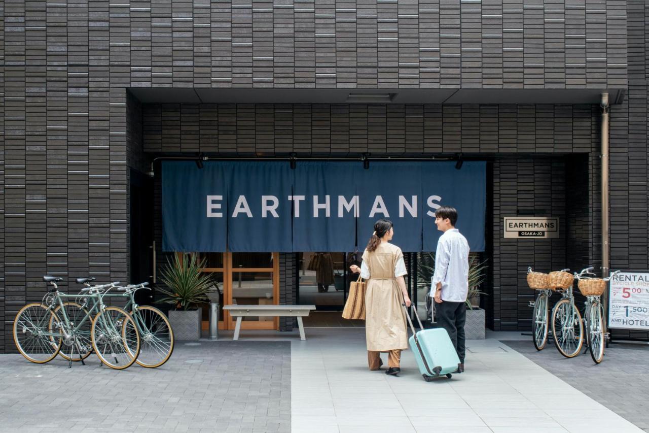 Апарт отель Earthmans Osaka-Jo Экстерьер фото